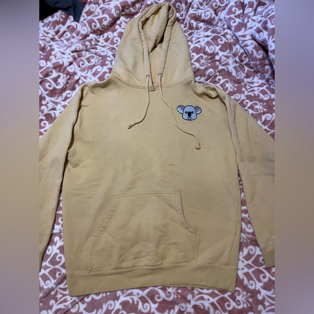 UNOBTAINABLE FANJOY- Colby Brock yellow koala Brock hoodie
